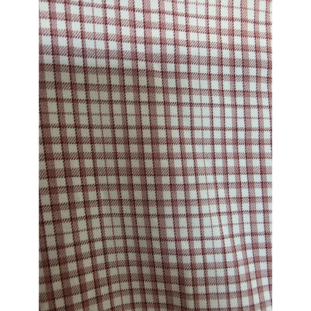 UNTUCKit Shirt Mens Beckman 2XL‎ Red Check Long Sleeve Button Stretch Beckman